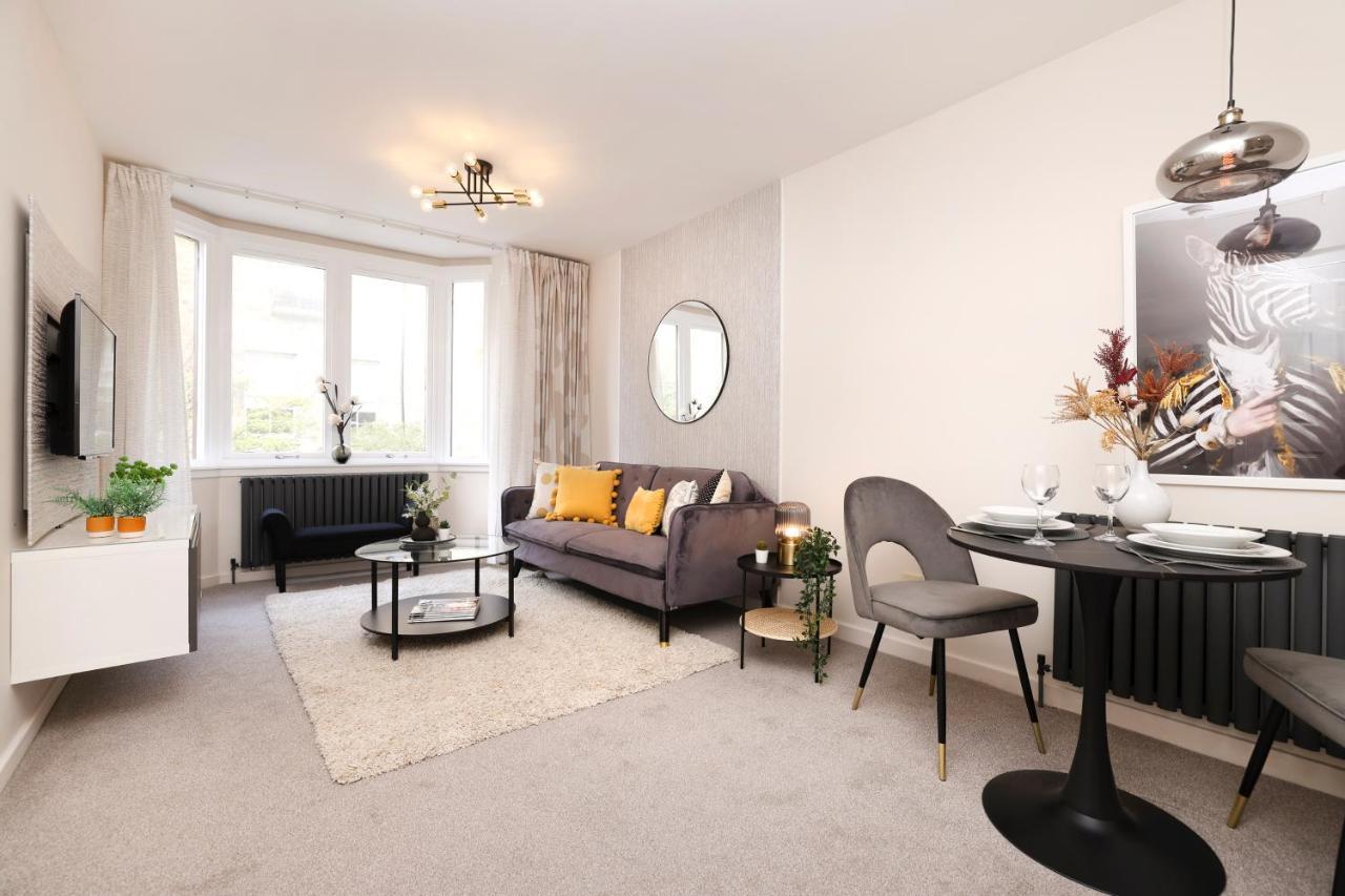 Joivy Modern 1 Bed Flat In West End, Close To Princes Gardens Единбург Екстер'єр фото